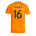 Maillot de foot Real Madrid Endrick #16 Extérieur vêtements 2024-25 Manches Courtes